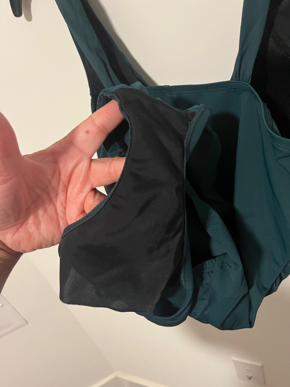 Ladies GENTLY USED LANDS END BATHING SUIT - Picture 4 of 5